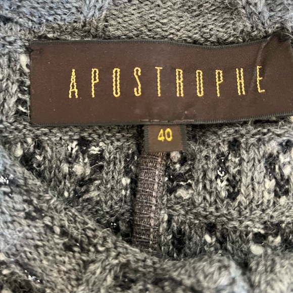 APOSTROPHE wool blend bouclé sweater - Picture 7 of 8